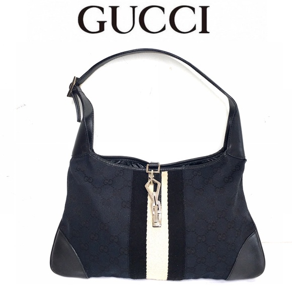 Authentic Gucci black Jackie hobo bag - Picture 1 of 15